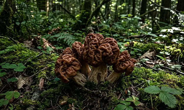 Photo de champignon gyromitre