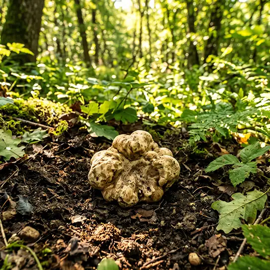 photo du champignon truffe blanche