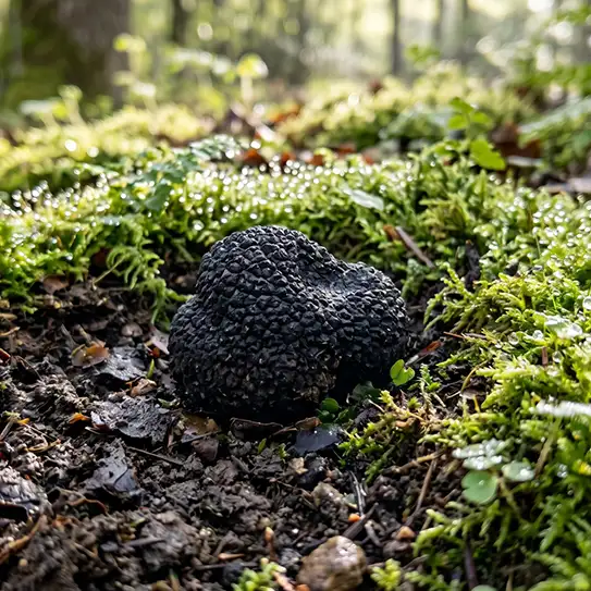 photo du champignon truffe noire