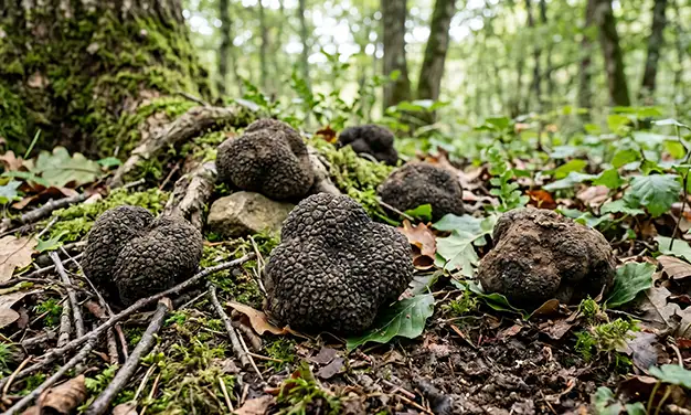 photo du champignon truffe grise