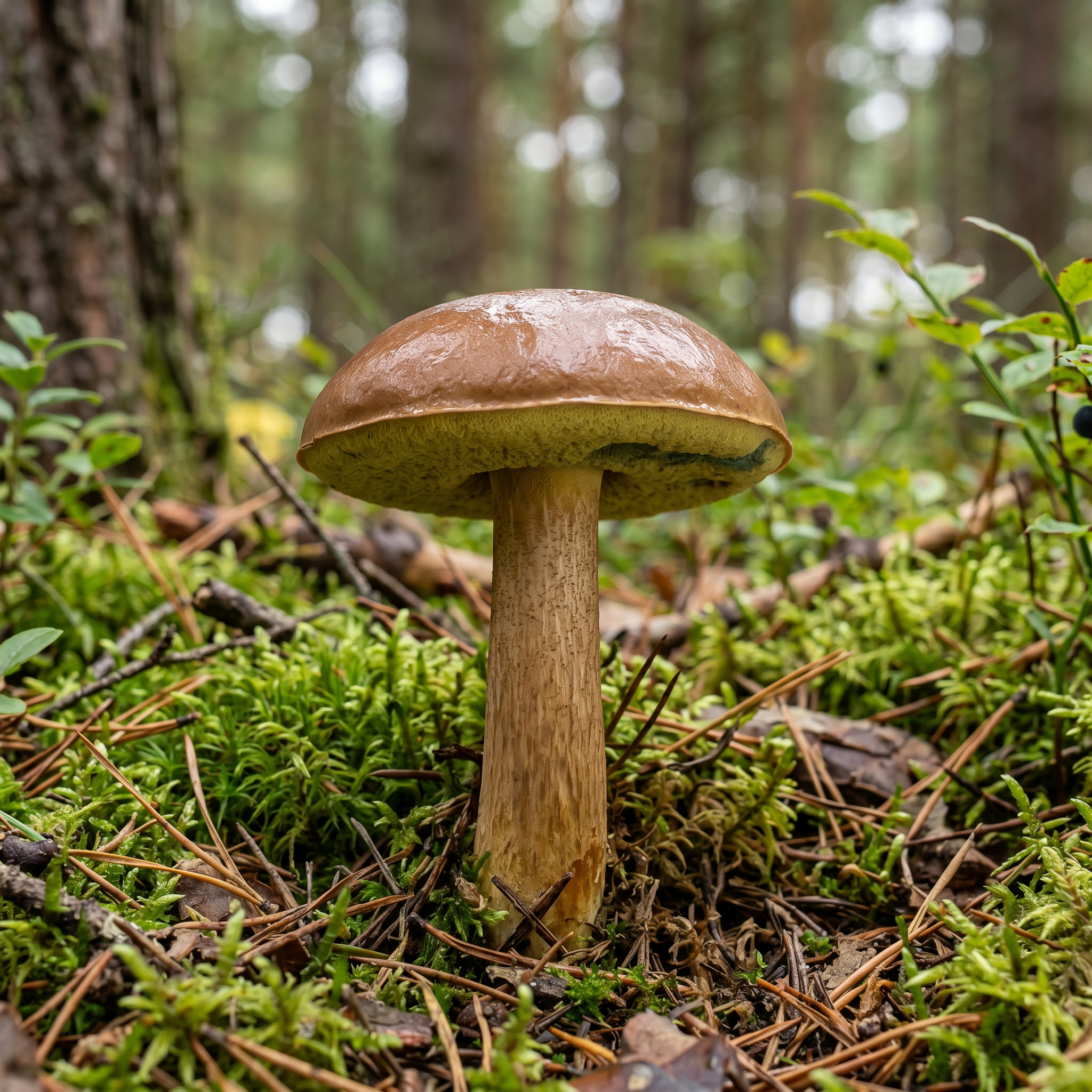 Photo de champignon bolet bai