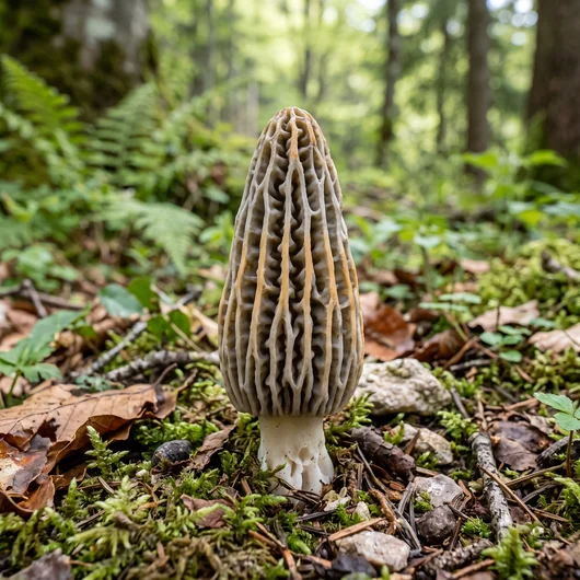 Photo de champignon morille du Trentin