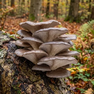Pleurote en huître : le comestible d’hiver qui pousse sur le bois