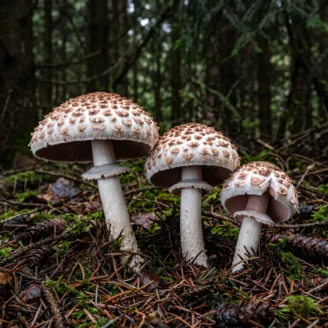 Agaric des forêts : le rosé des bois dont la chair rougit à la coupe