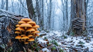 Champignons d&rsquo;hiver : que trouver de décembre à février ?