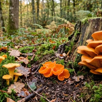 Champignon orange : comestible ou toxique ?