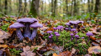 Champignon violet : comestible ou toxique ?