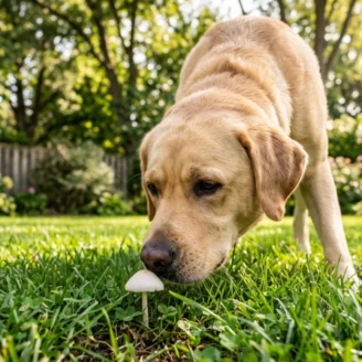 Mon chien a mangé un champignon : que faire ?
