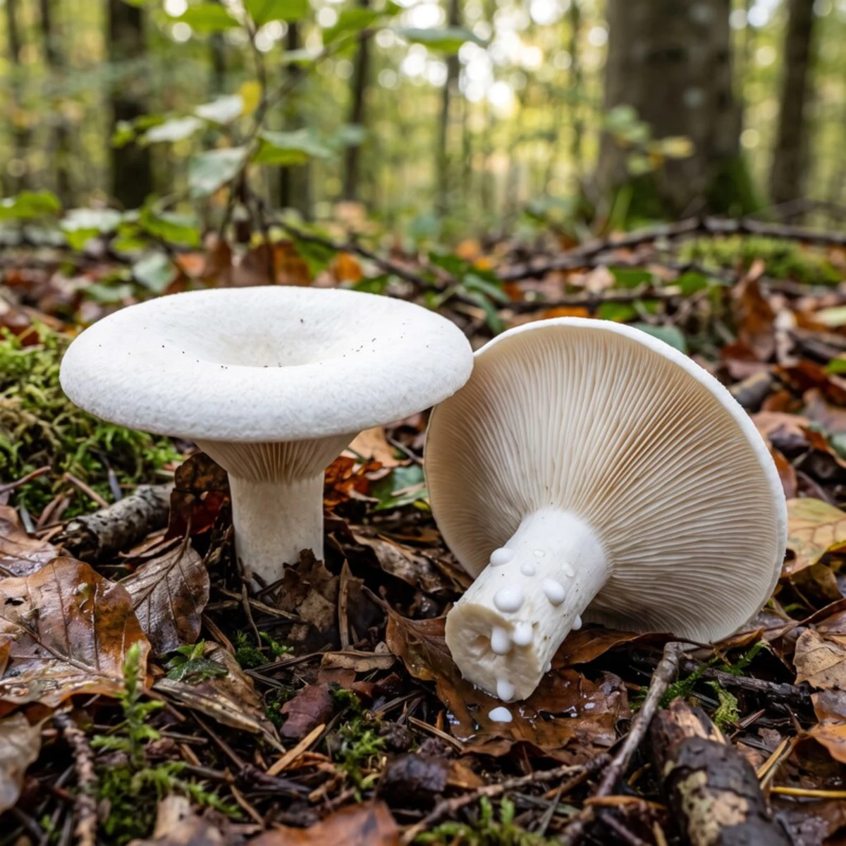 Photo de champignon lactaire poivré