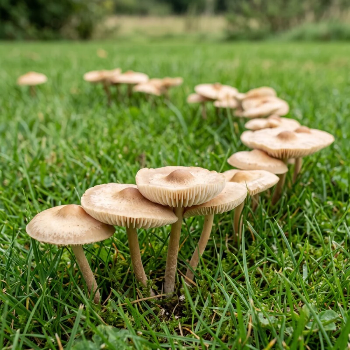Photo de champignon marasme des Oreades