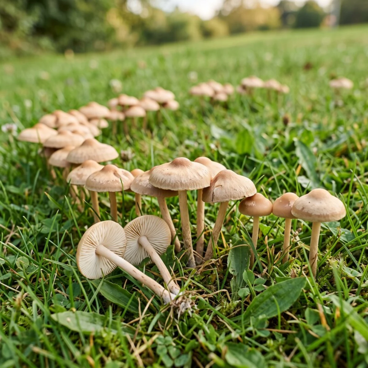 Photo de champignon marasme des Oreades