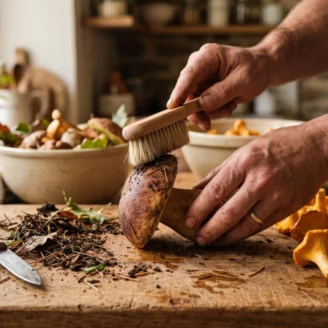 Comment nettoyer les champignons sans les gorger d&rsquo;eau