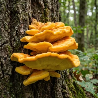 Polypore soufré : le poulet des bois