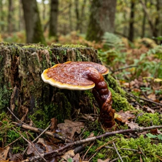Reishi : reconnaître le ganoderme luisant, le champignon verni des souches