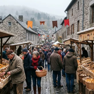 Foire aux champignons de Saint-Bonnet-le-Froid 2026 : le rendez-vous du 7 et 8 novembre