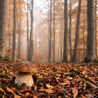Champignons sous les hêtres : le sous-bois le plus riche de France