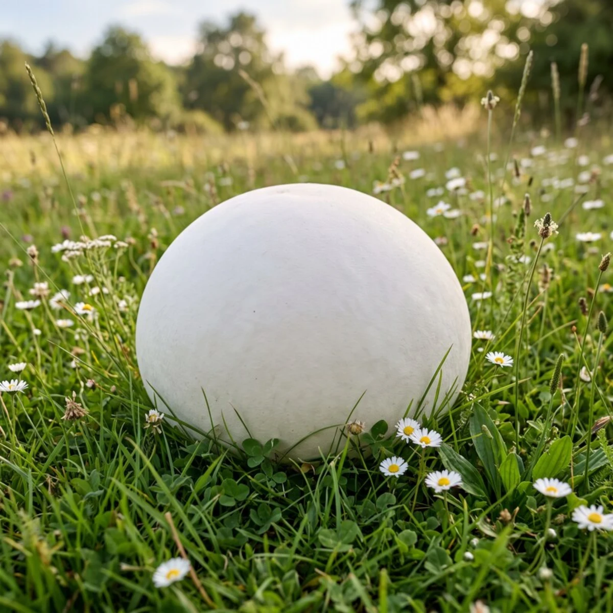 Photo de champignon vesse-de-loup géante
