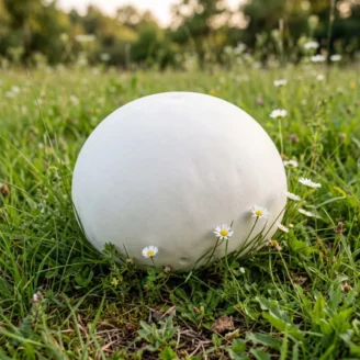 Vesse-de-loup géante : la boule blanche des prairies