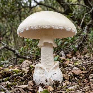 Amanite ovoïde : comestible, mais à ne jamais confondre avec son sosie