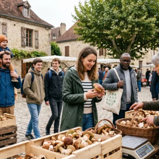 Fête du cèpe de Saint-Saud-Lacoussière 2026 : le marché aux cèpes du Périgord